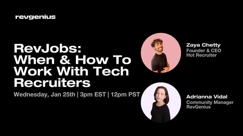 When & How To Work With Tech Recruiters