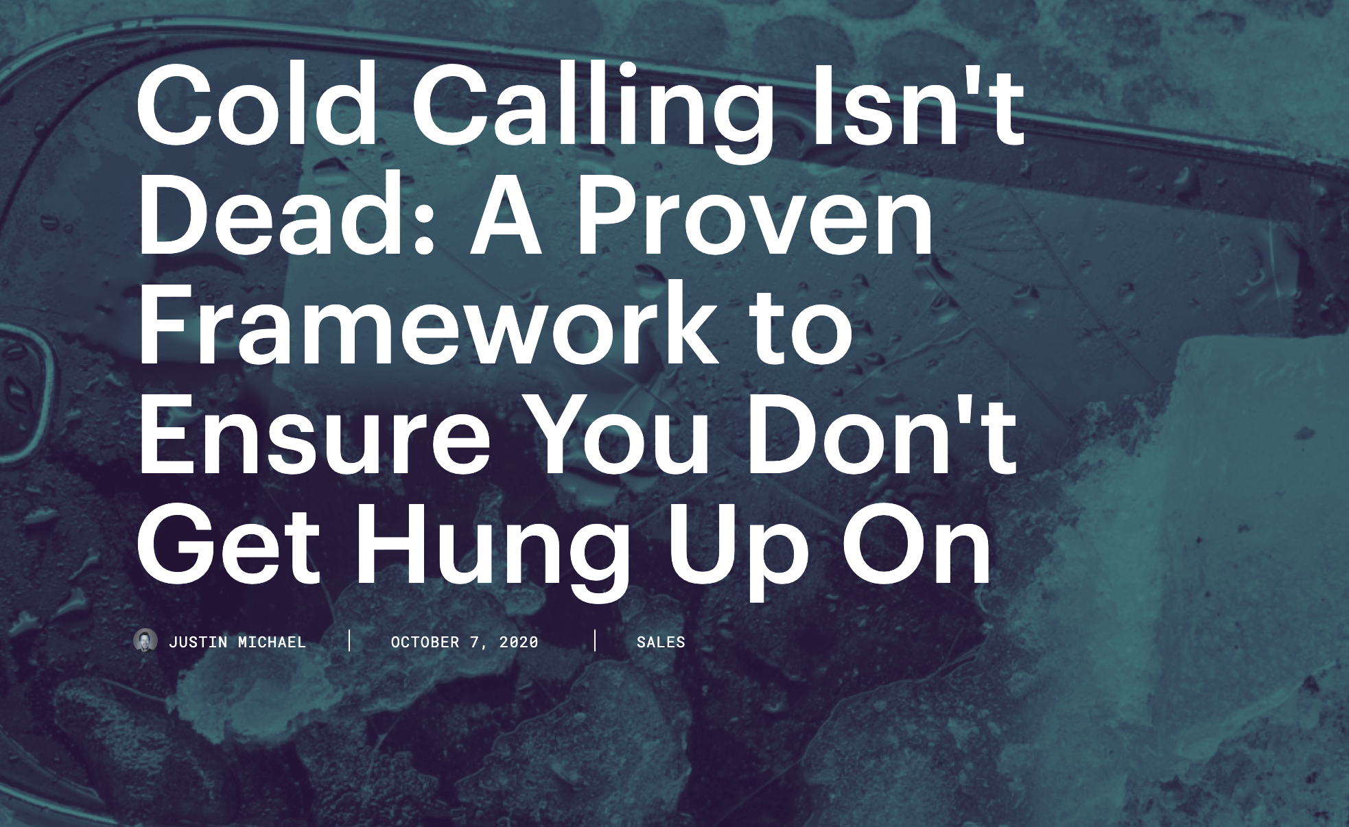 cold-calling