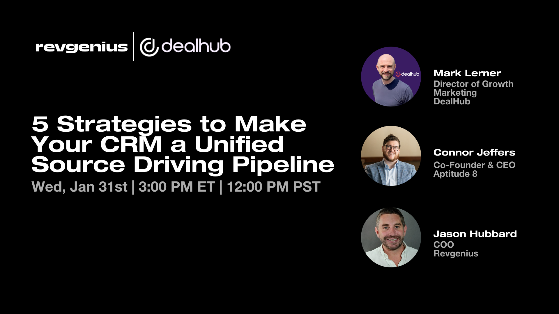 Dealhub_5 Strategies to Make Your CRM a Unified Source Driving Pipeline